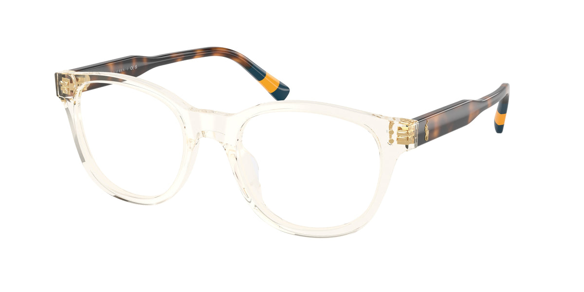 POLO 0PH2303U TRANSPARENT YELLOW square glasses by POLO