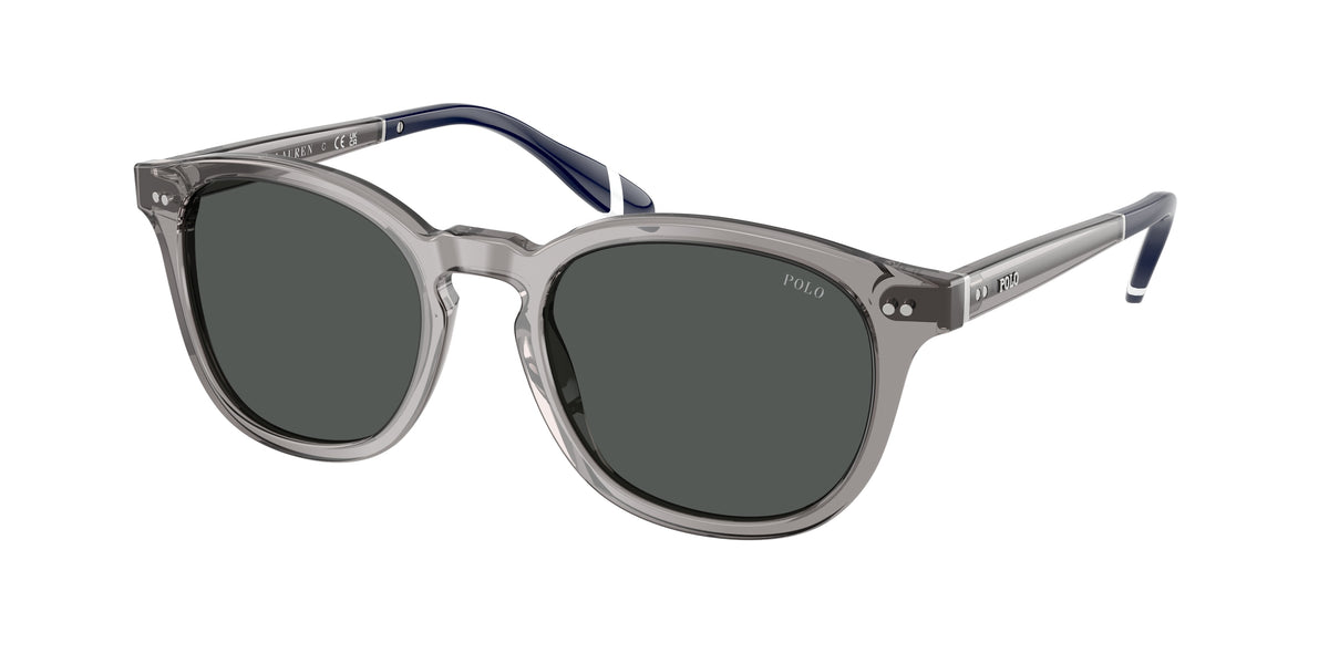 POLO 0PH4206 SHINY TRANSPARENT GREY phantos sunglasses by POLO