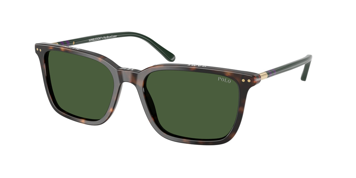 POLO 0PH4226 SHINY DARK HAVANA pillow sunglasses by POLO
