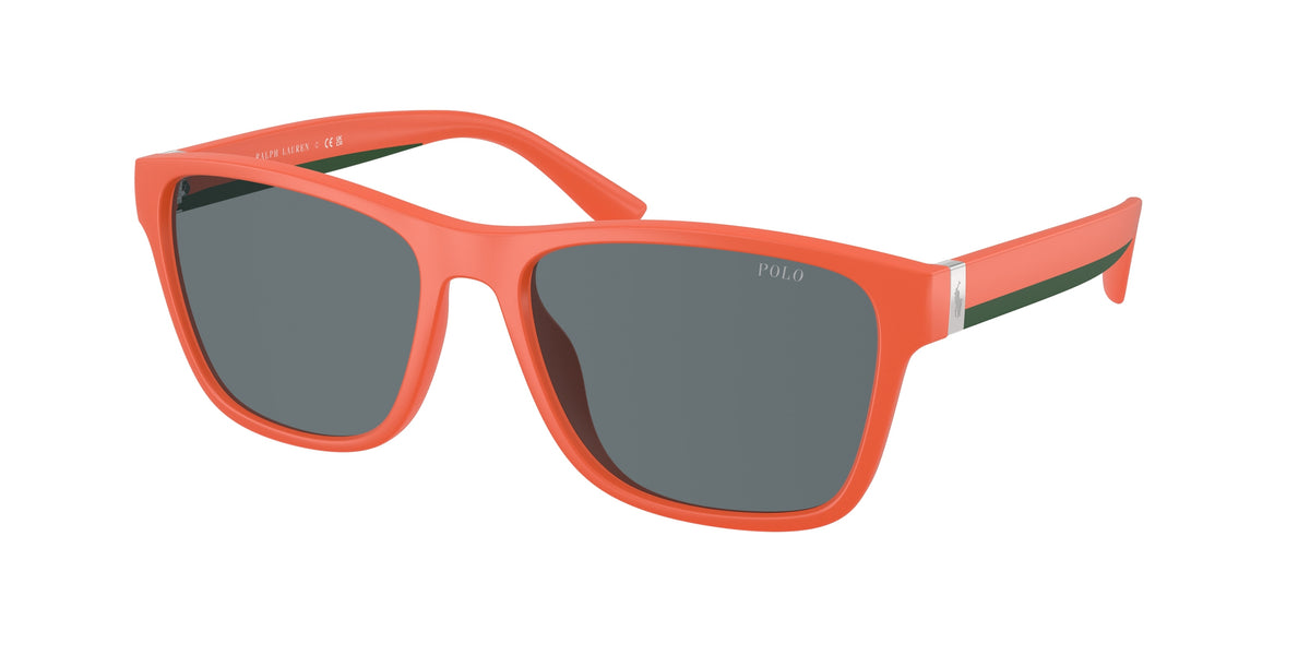 POLO 0PH4229U MATTE ORANGE square sunglasses by POLO