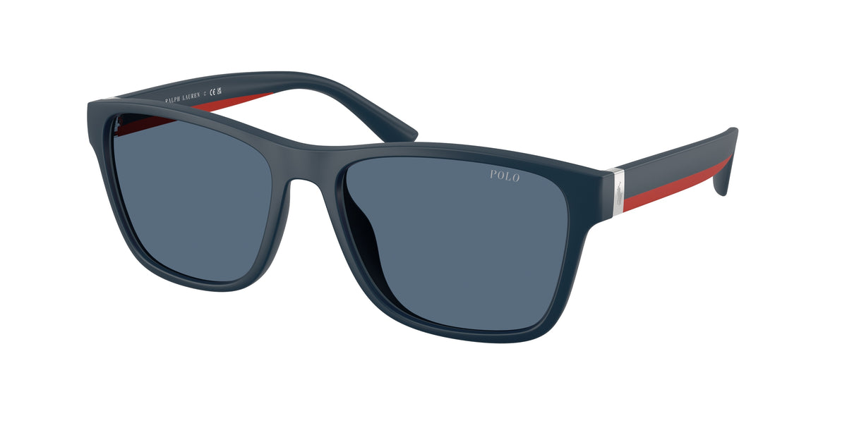POLO 0PH4229U MATTE NAVY BLUE square sunglasses by POLO