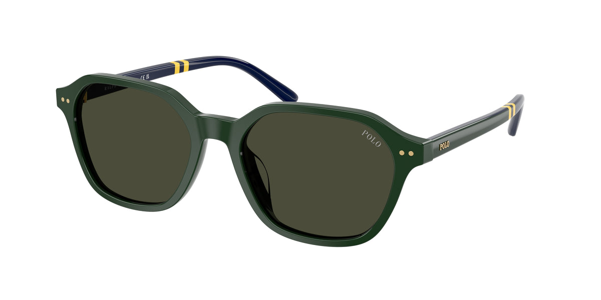 POLO 0PH4234U SHINY GREEN irregular sunglasses by POLO