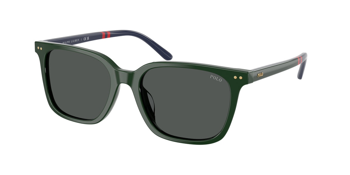 POLO 0PH4235U SHINY GREEN square sunglasses by POLO