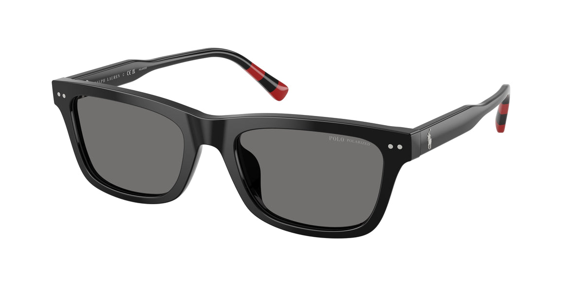 POLO 0PH4240U SHINY BLACK pillow sunglasses by POLO