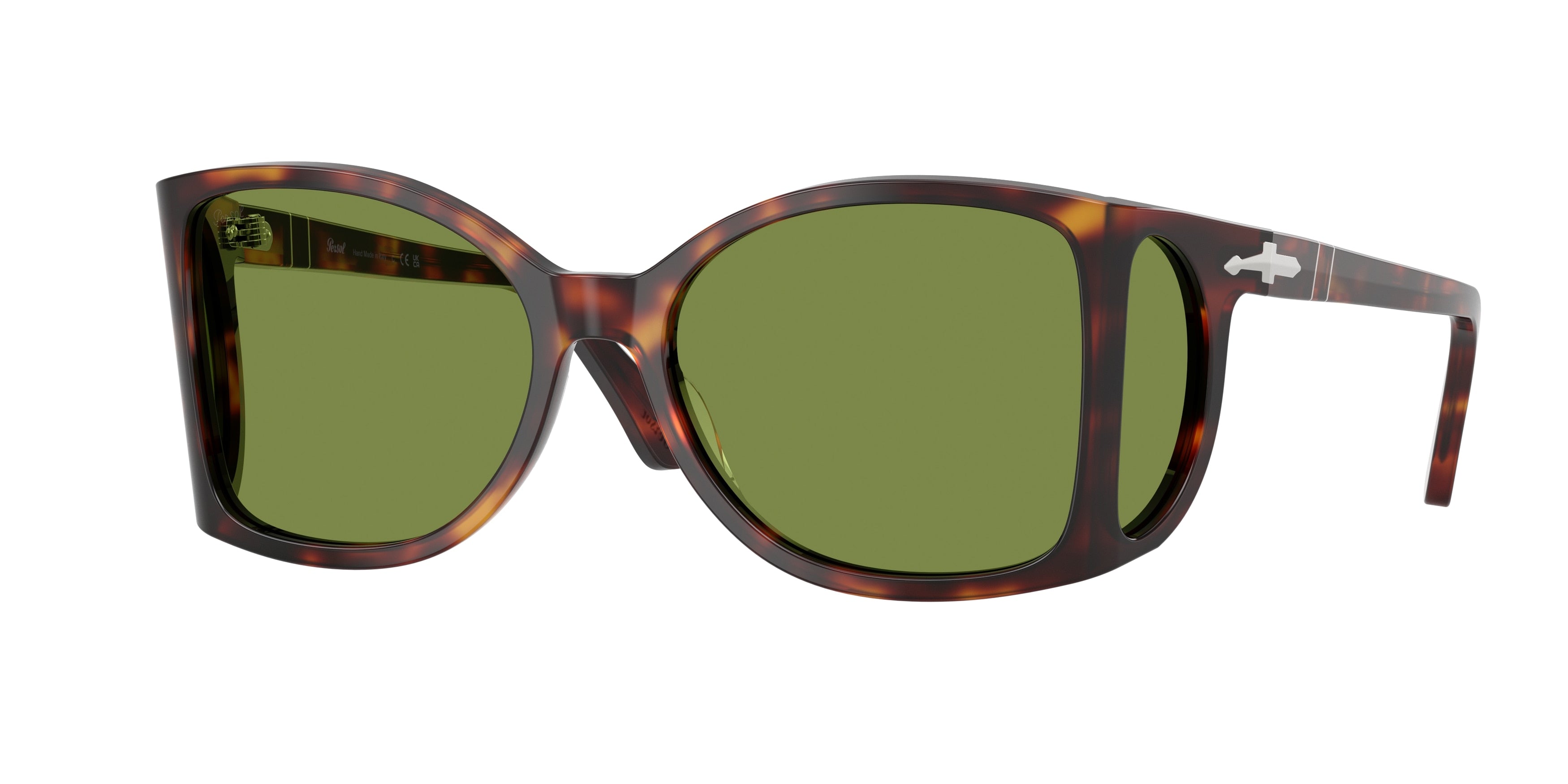 PERSOL 0PO0005 HAVANA square sunglasses by PERSOL