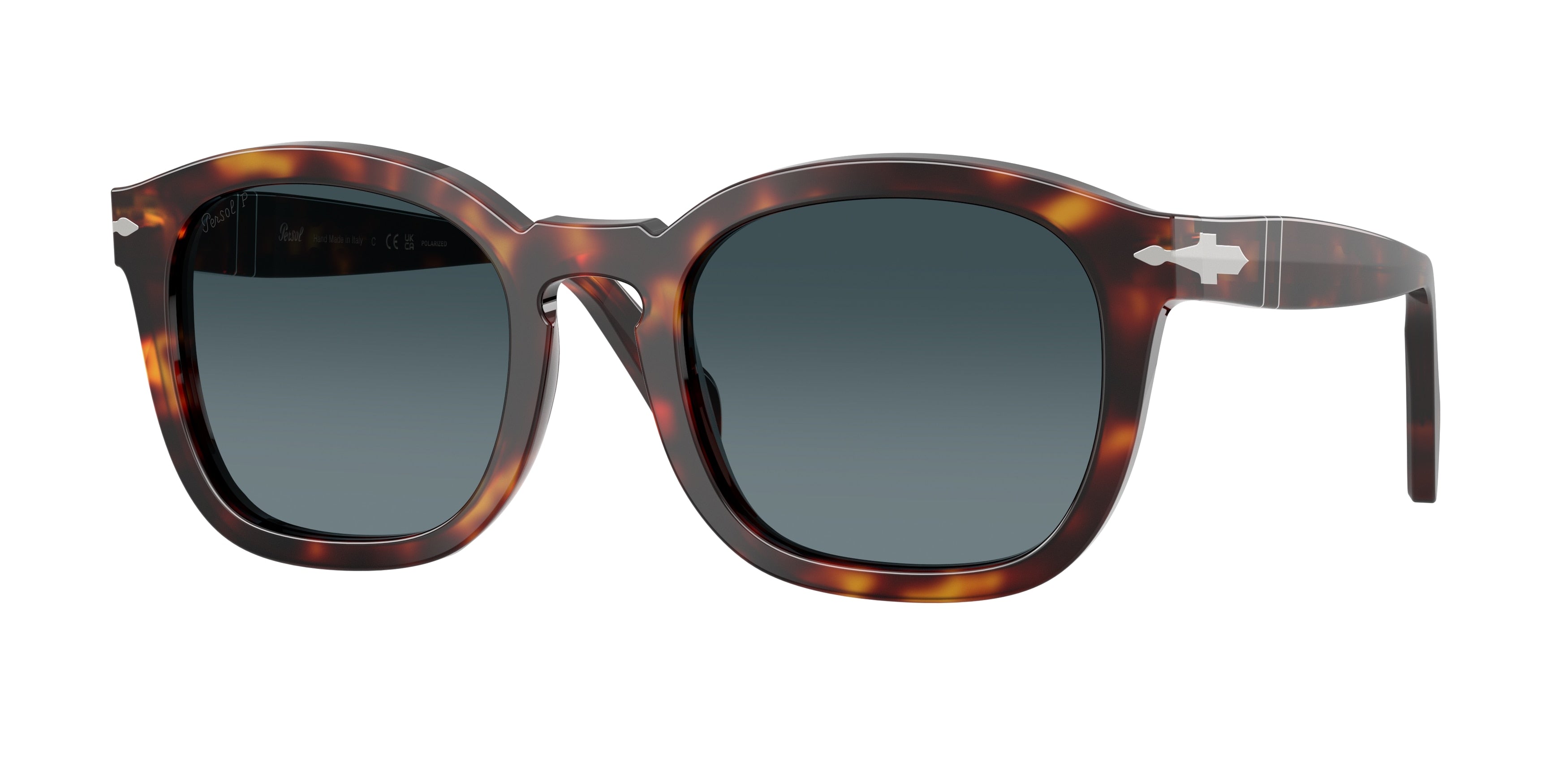 PERSOL 0PO0082S HAVANA irregular sunglasses by PERSOL