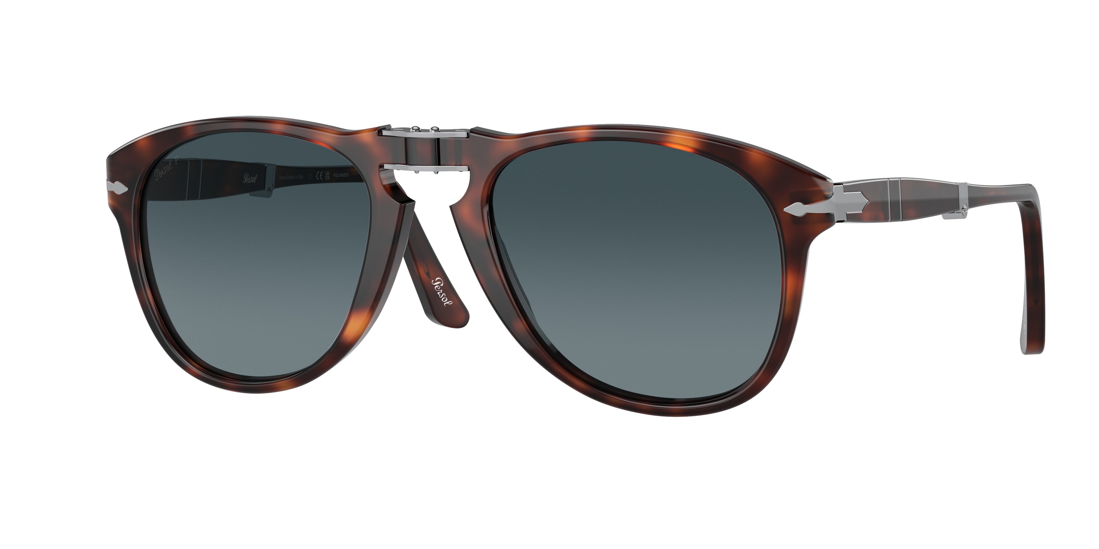 PERSOL 0PO0714 HAVANA pilot sunglasses by PERSOL