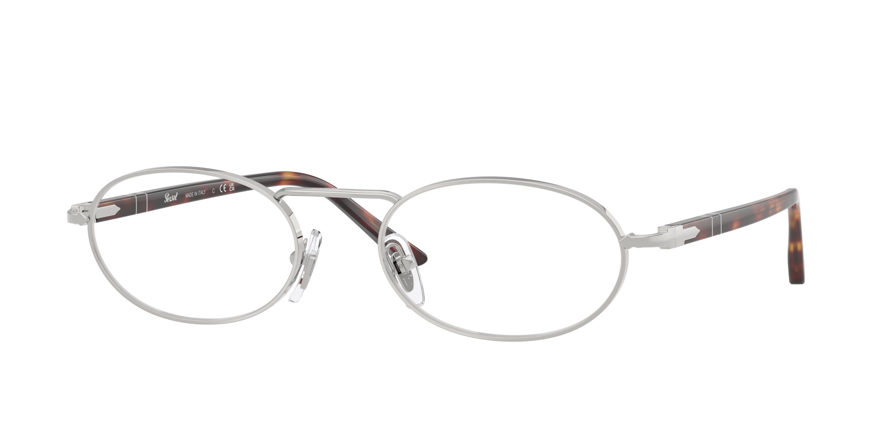 PERSOL 0PO1023V SILVER oval glasses by PERSOL