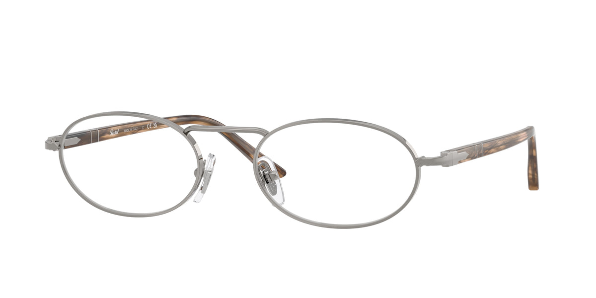 PERSOL 0PO1023V GUNMETAL oval glasses by PERSOL