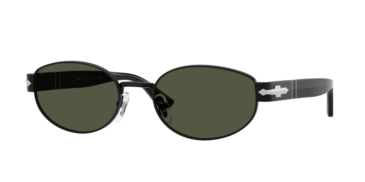 PERSOL 0PO1024S BLACK oval sunglasses by PERSOL