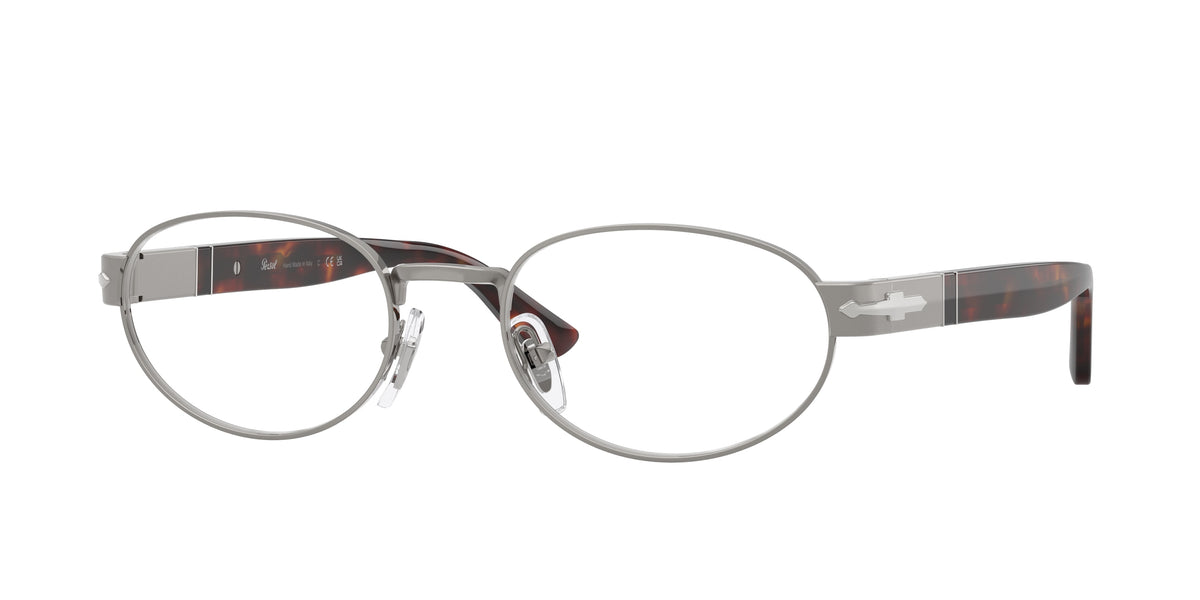 PERSOL 0PO1026V GUNMETAL oval glasses by PERSOL