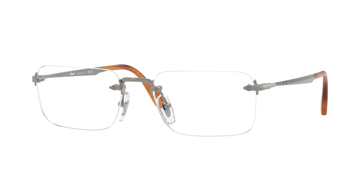 PERSOL 0PO1030V GUNMETAL rectangle glasses by PERSOL