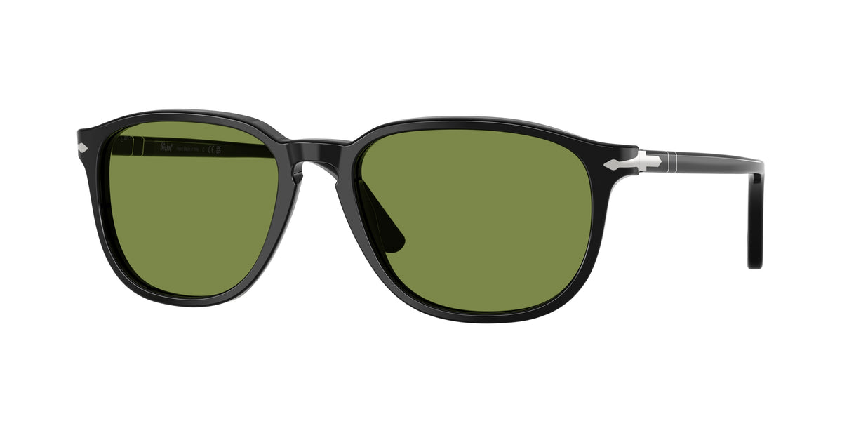 PERSOL 0PO3019S BLACK square sunglasses by PERSOL