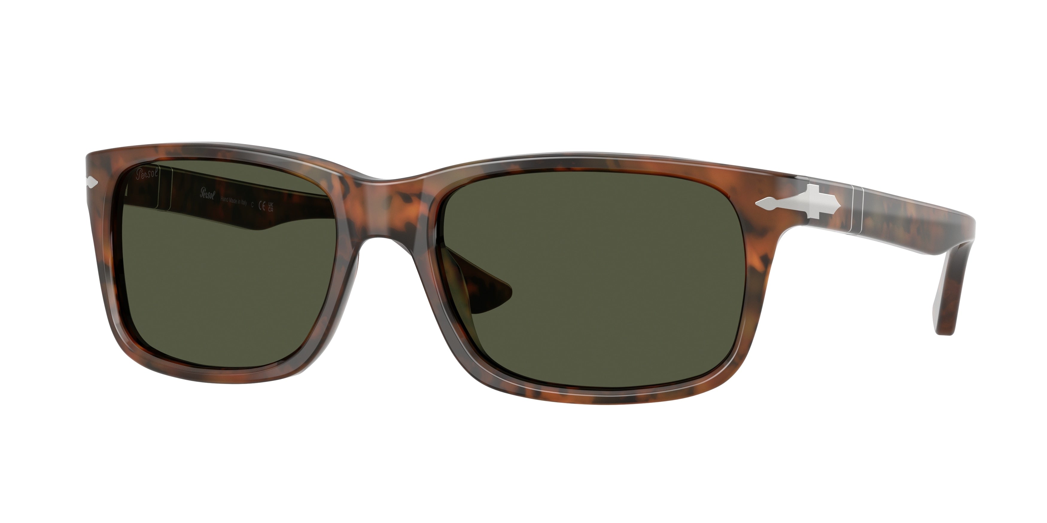 PERSOL 0PO3048S CAFFE rectangle sunglasses by PERSOL
