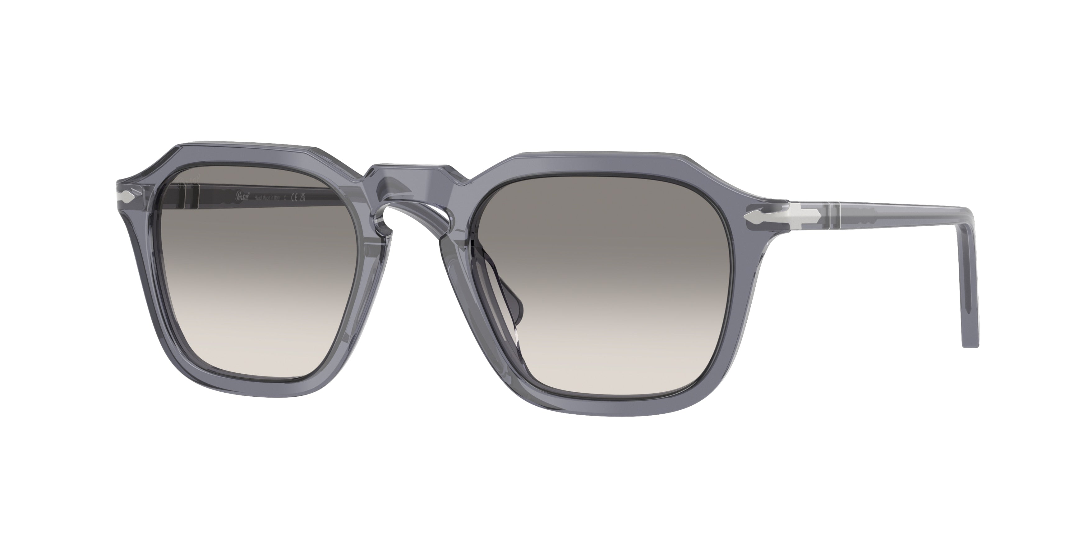 PERSOL 0PO3292S TRANSPARENT OCEAN square sunglasses by PERSOL