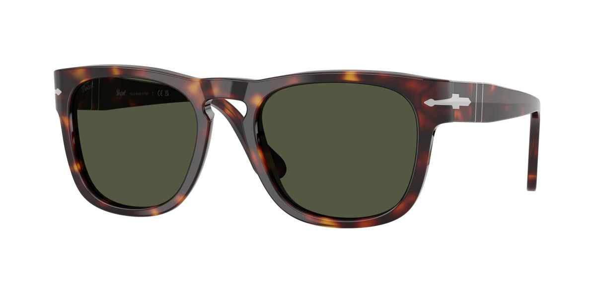 PERSOL 0PO3333S HAVANA square sunglasses by PERSOL