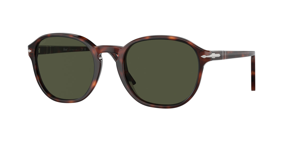 PERSOL 0PO3343S HAVANA pillow sunglasses by PERSOL
