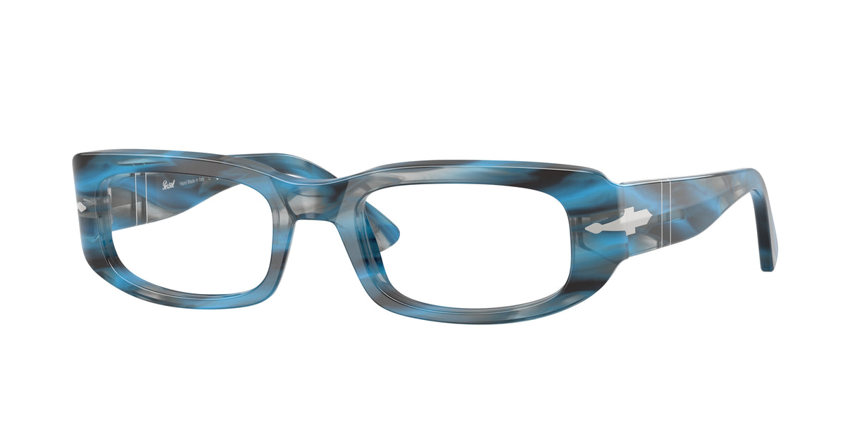 PERSOL 0PO3388V STRIPED BLUE AND GREY pillow glasses by PERSOL