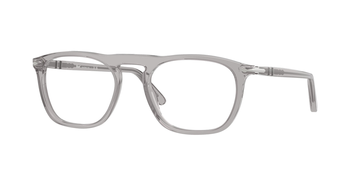 PERSOL 0PO3391V TRANSPARENT GREY square glasses by PERSOL