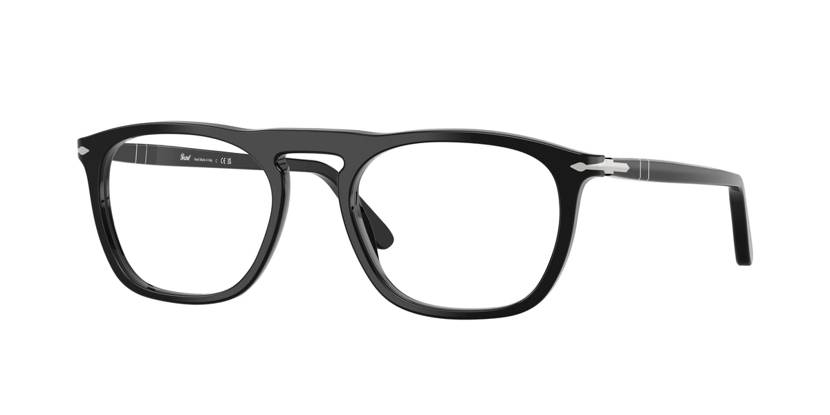 PERSOL 0PO3391V BLACK square glasses by PERSOL
