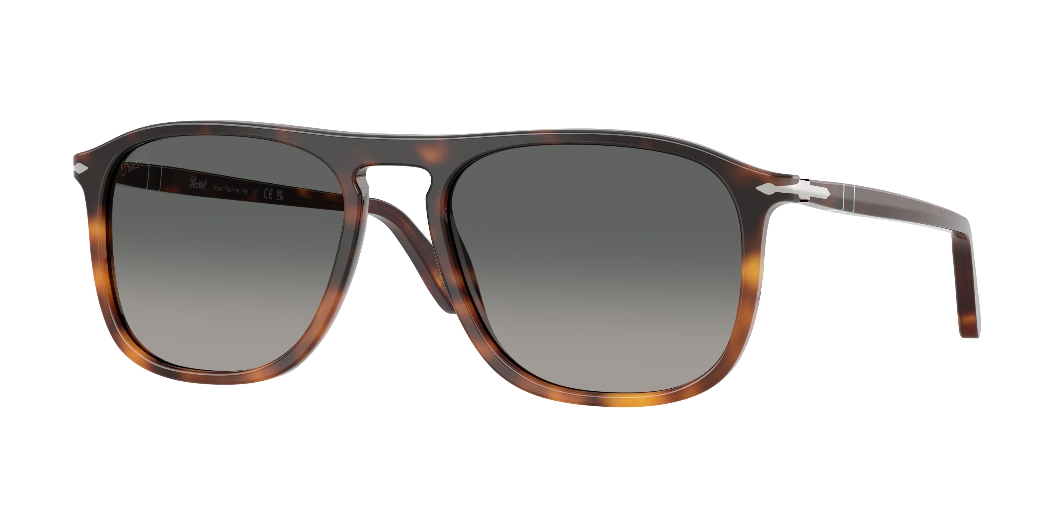 PERSOL 0PO3392S GRADIENT HAVANA square sunglasses by PERSOL