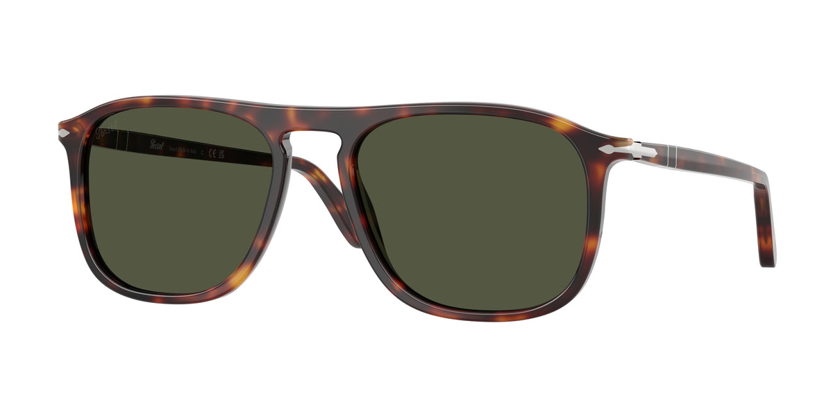 PERSOL 0PO3392S HAVANA square sunglasses by PERSOL