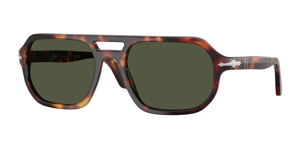 PERSOL 0PO3393S HAVANA pillow sunglasses by PERSOL