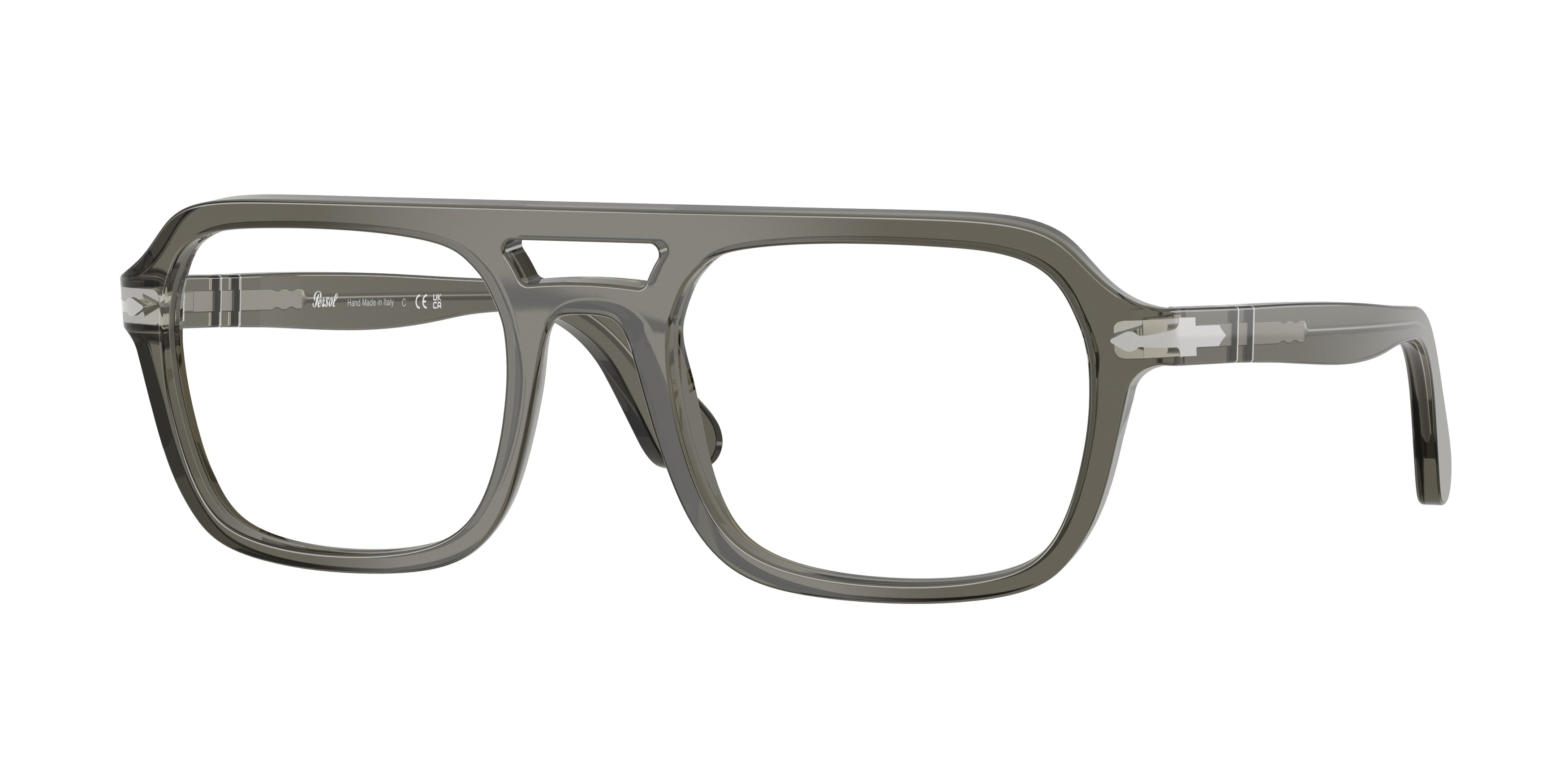 PERSOL 0PO3394V SMOKE square glasses by PERSOL