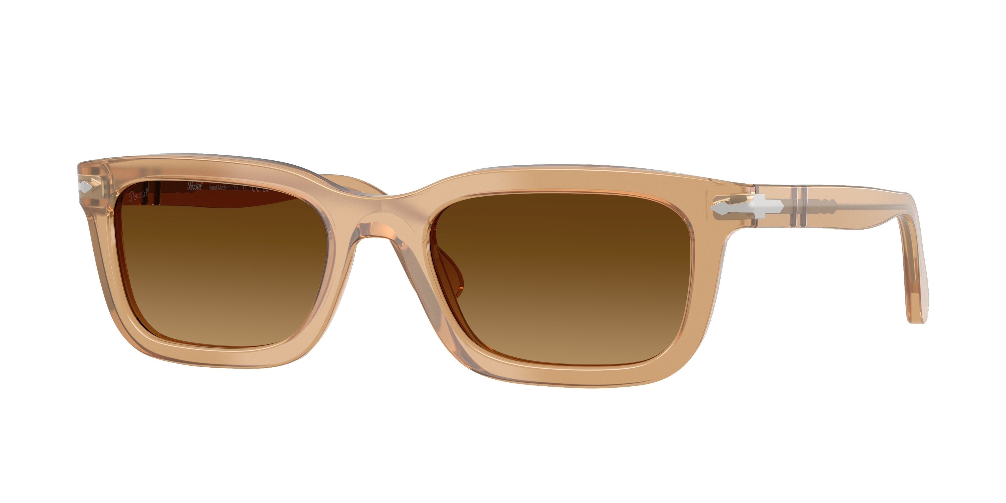 PERSOL 0PO3396S OPAL BEIGE rectangle sunglasses by PERSOL