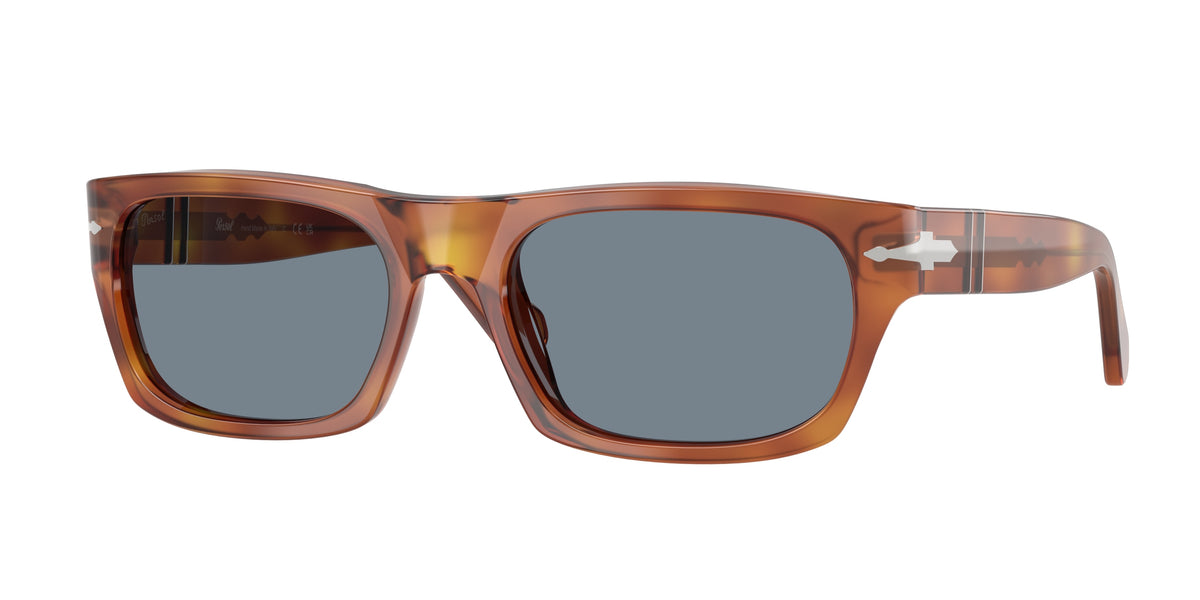PERSOL 0PO3398S TERRA DI SIENA rectangle sunglasses by PERSOL