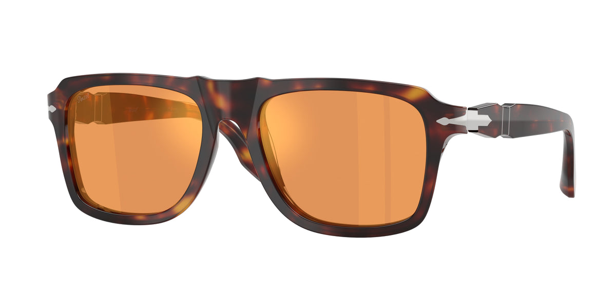 PERSOL 0PO8002S HAVANA rectangle sunglasses by PERSOL