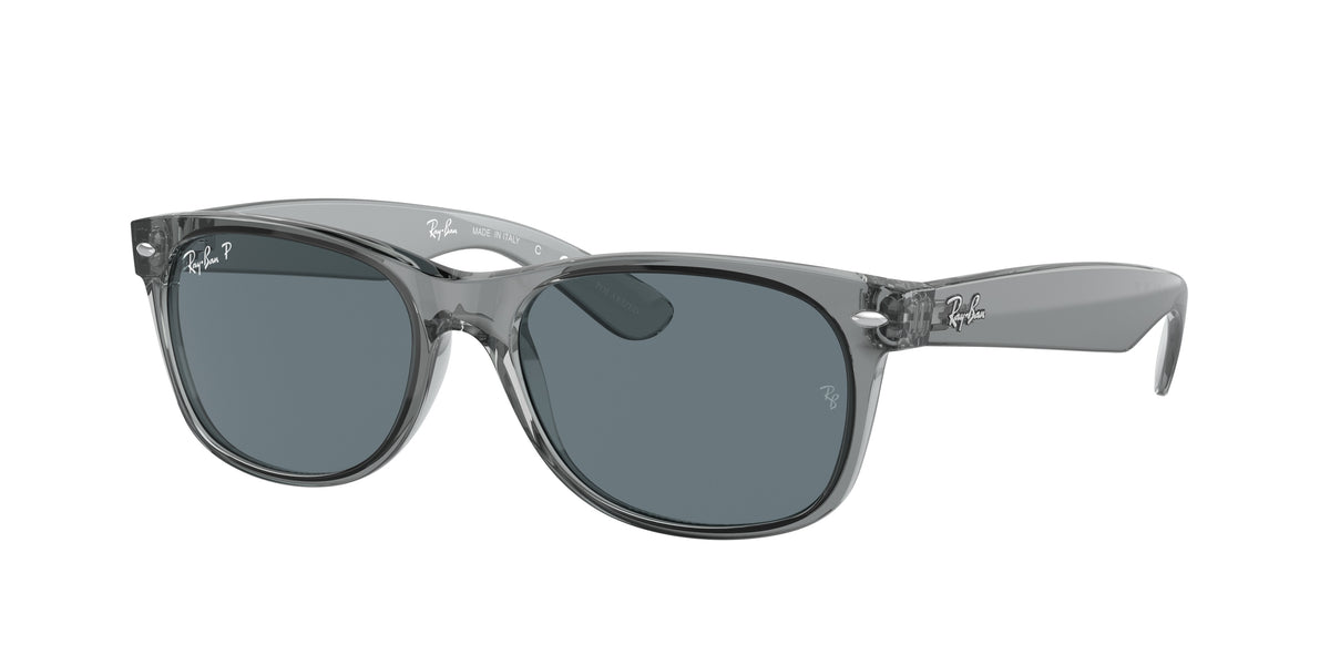 RAY-BAN 0RB2132 TRANSPARENT GREY square sunglasses by RAY-BAN