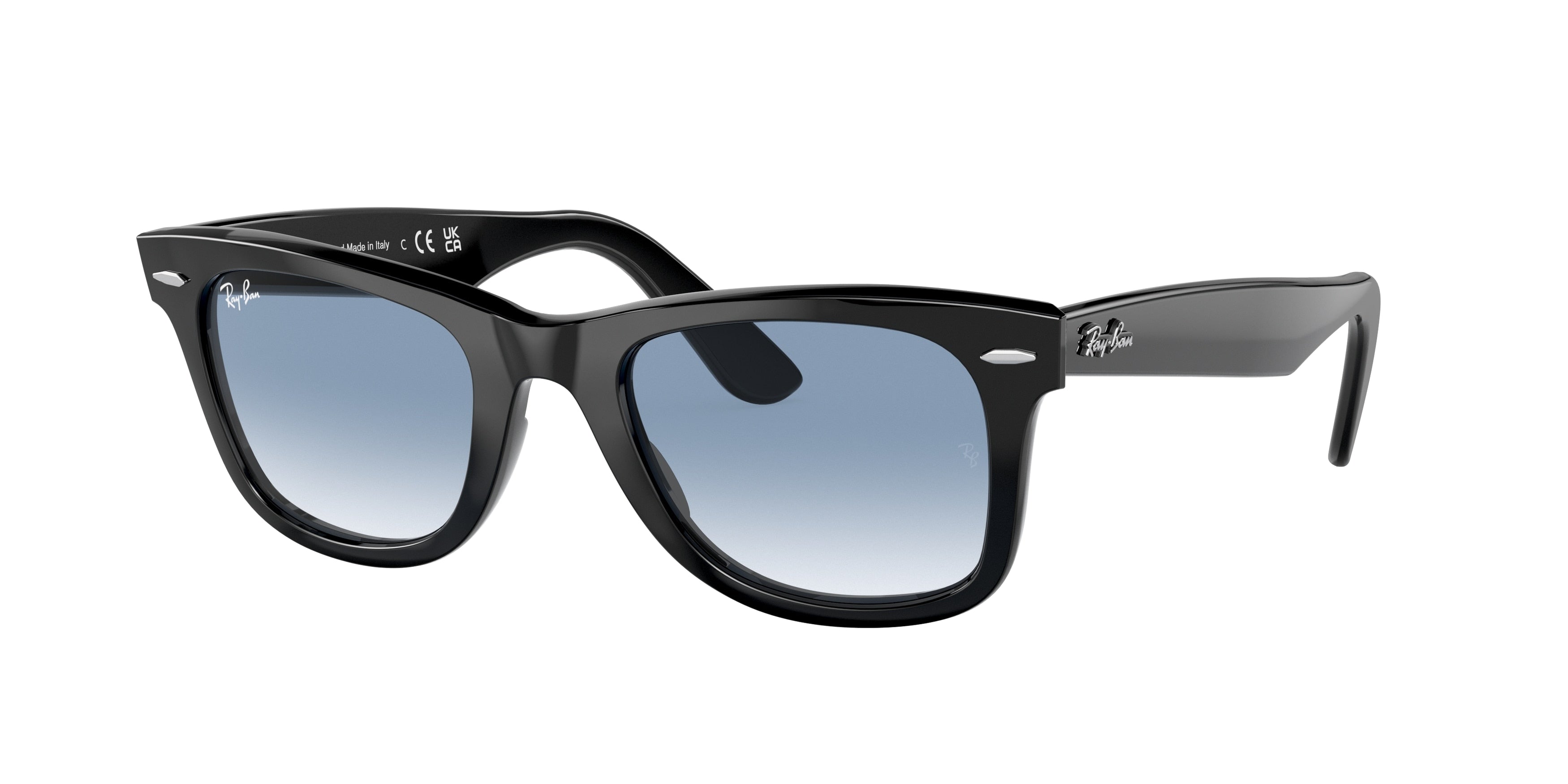 RAY-BAN 0RB2140F BLACK square sunglasses by RAY-BAN