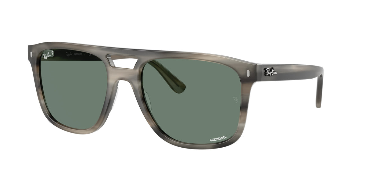 RAY-BAN 0RB2213CH HAVANA GREY square sunglasses by RAY-BAN