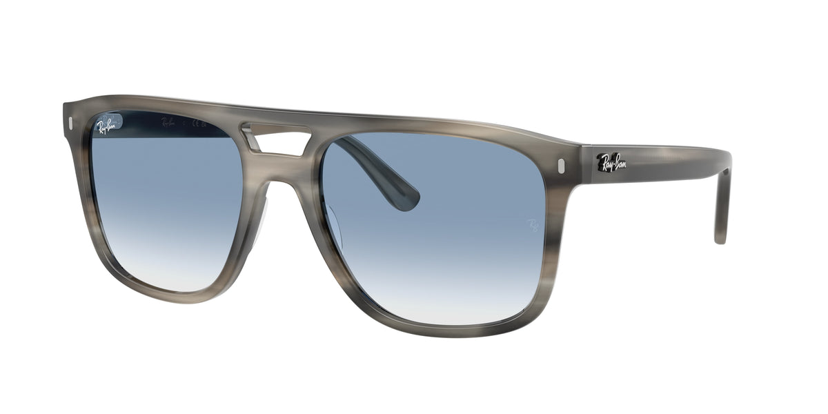 RAY-BAN 0RB2213 GREY HAVANA square sunglasses by RAY-BAN