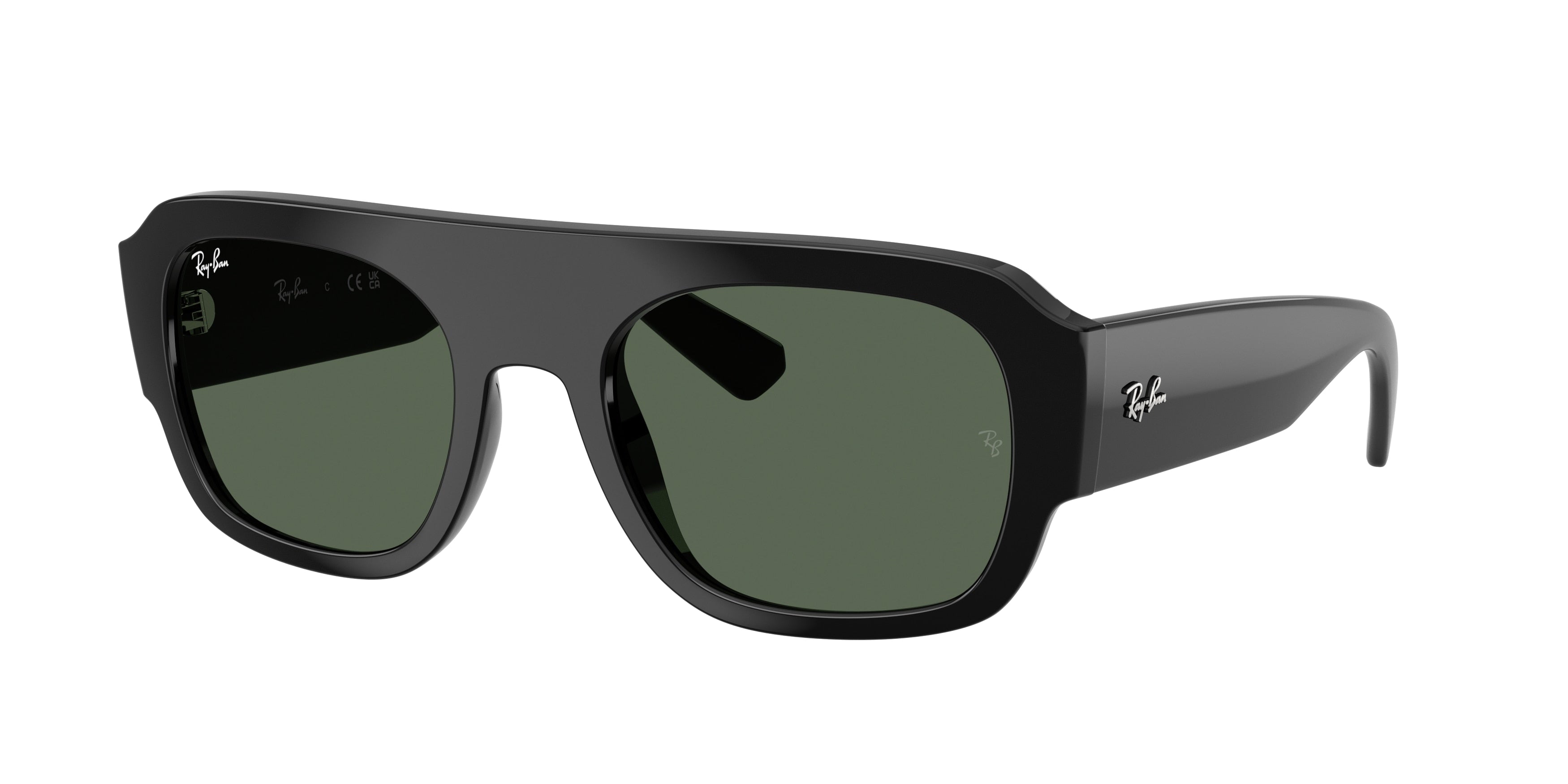 RAY-BAN 0RB2218 BLACK irregular sunglasses by RAY-BAN