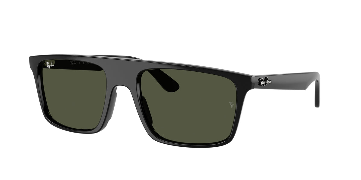 RAY-BAN 0RB2222 BLACK square sunglasses by RAY-BAN