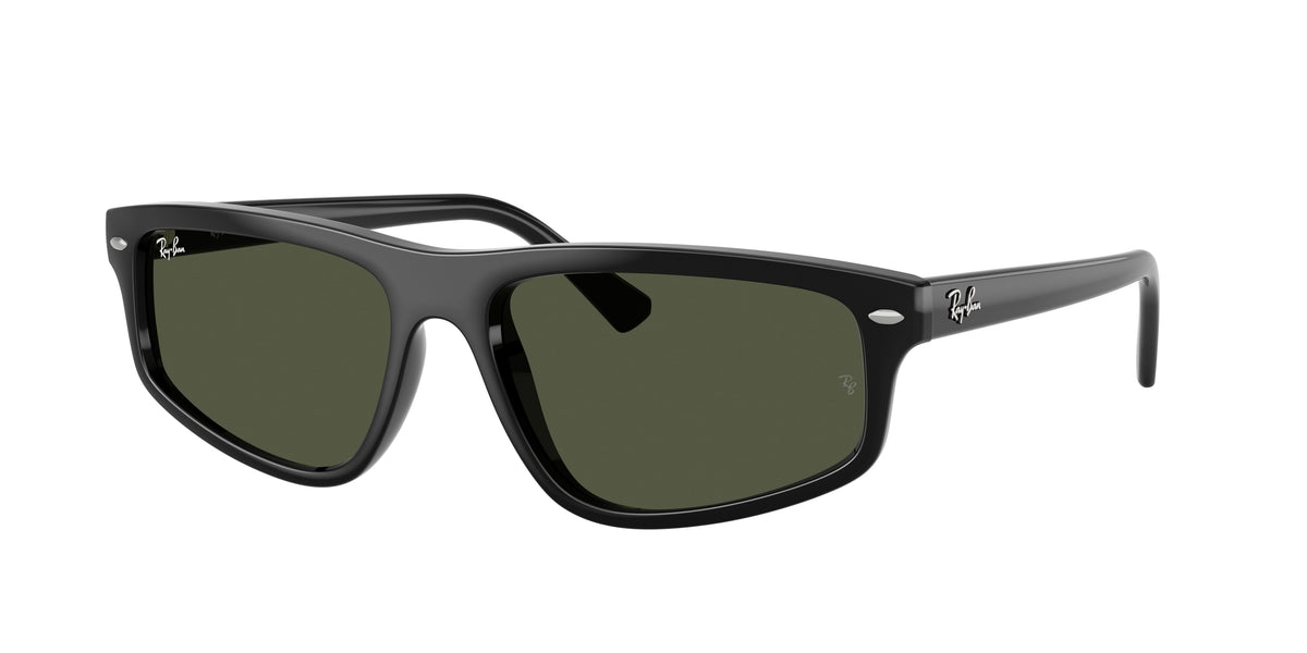 RAY-BAN 0RB2225 BLACK irregular sunglasses by RAY-BAN