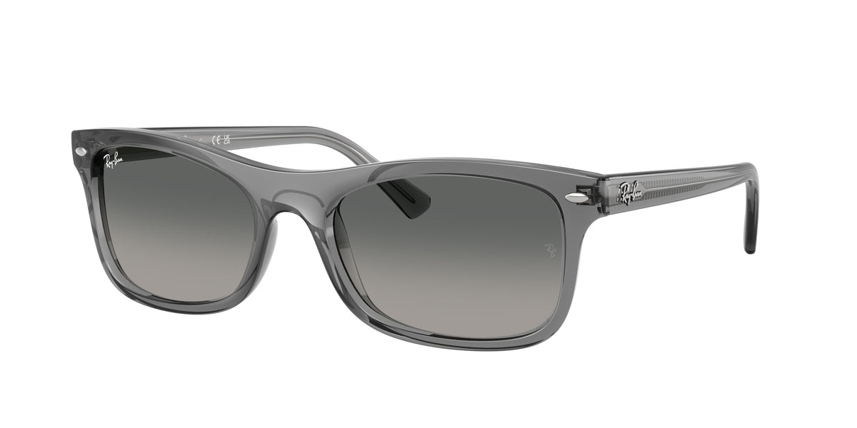 RAY-BAN 0RB2226 TRANSPARENT GREY square sunglasses by RAY-BAN
