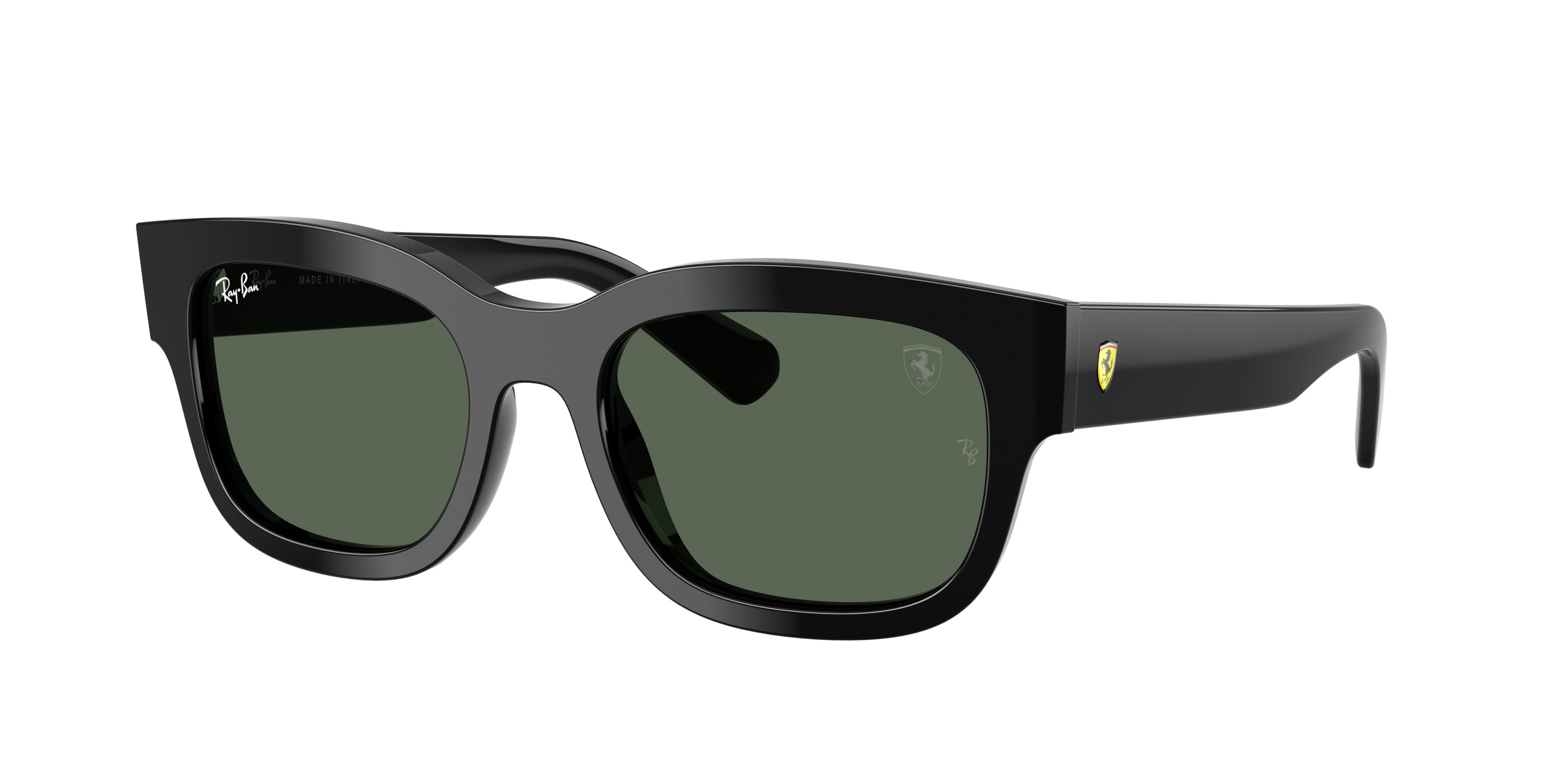 RAY-BAN 0RB2228M BLACK square sunglasses by RAY-BAN