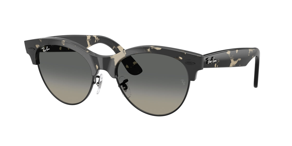RAY-BAN 0RB2341 GREY HAVANA ON BLACK square sunglasses by RAY-BAN
