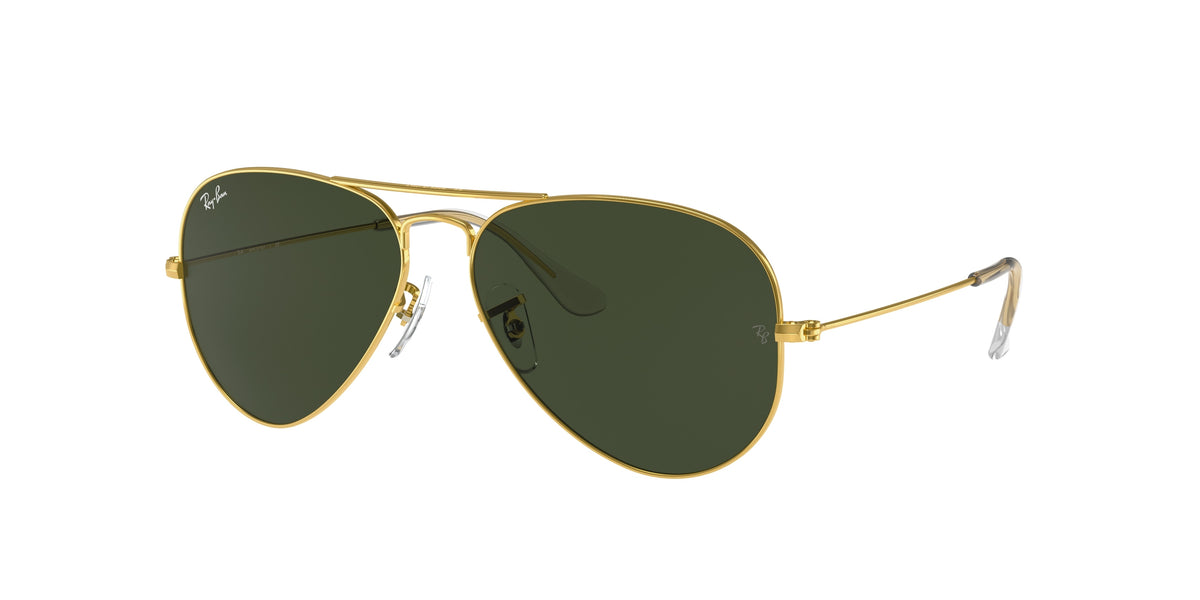 RAY-BAN 0RB3025 GOLD pilot sunglasses by RAY-BAN