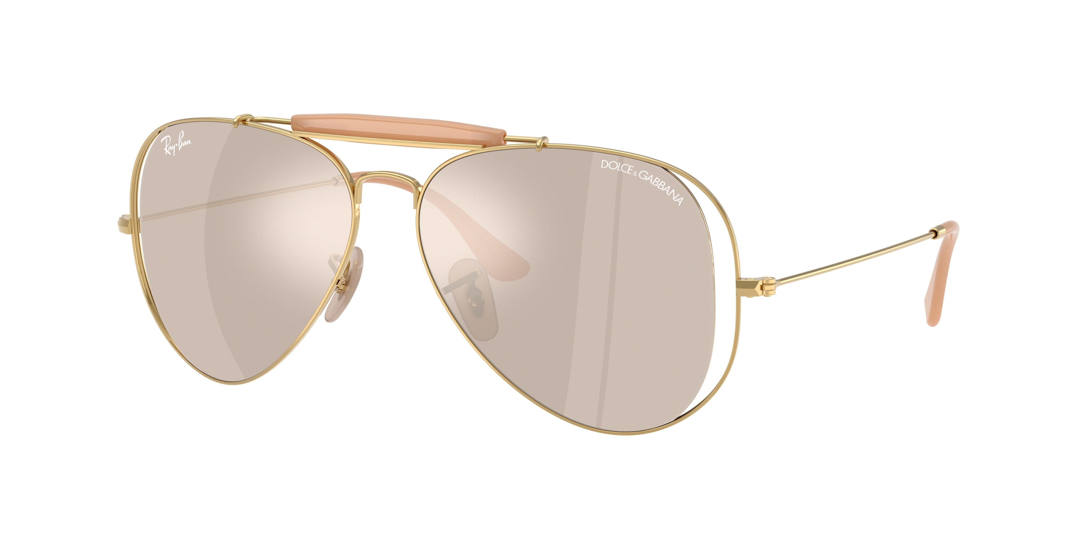 RAY-BAN 0RB3029M ARISTA GOLD pilot sunglasses by RAY-BAN