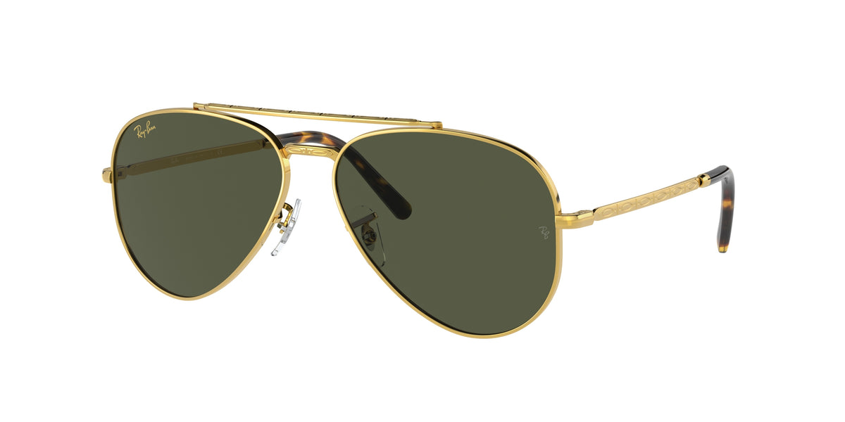 RAY-BAN 0RB3625 GOLD pilot sunglasses by RAY-BAN