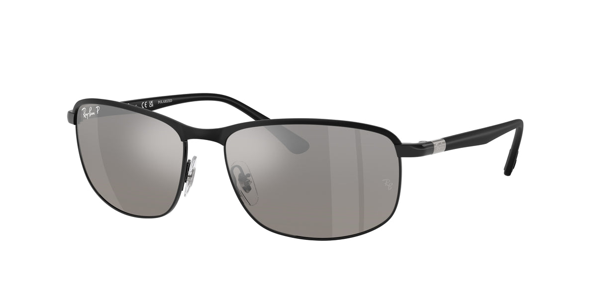 RAY-BAN 0RB3671CH BLACK ON BLACK pillow sunglasses by RAY-BAN