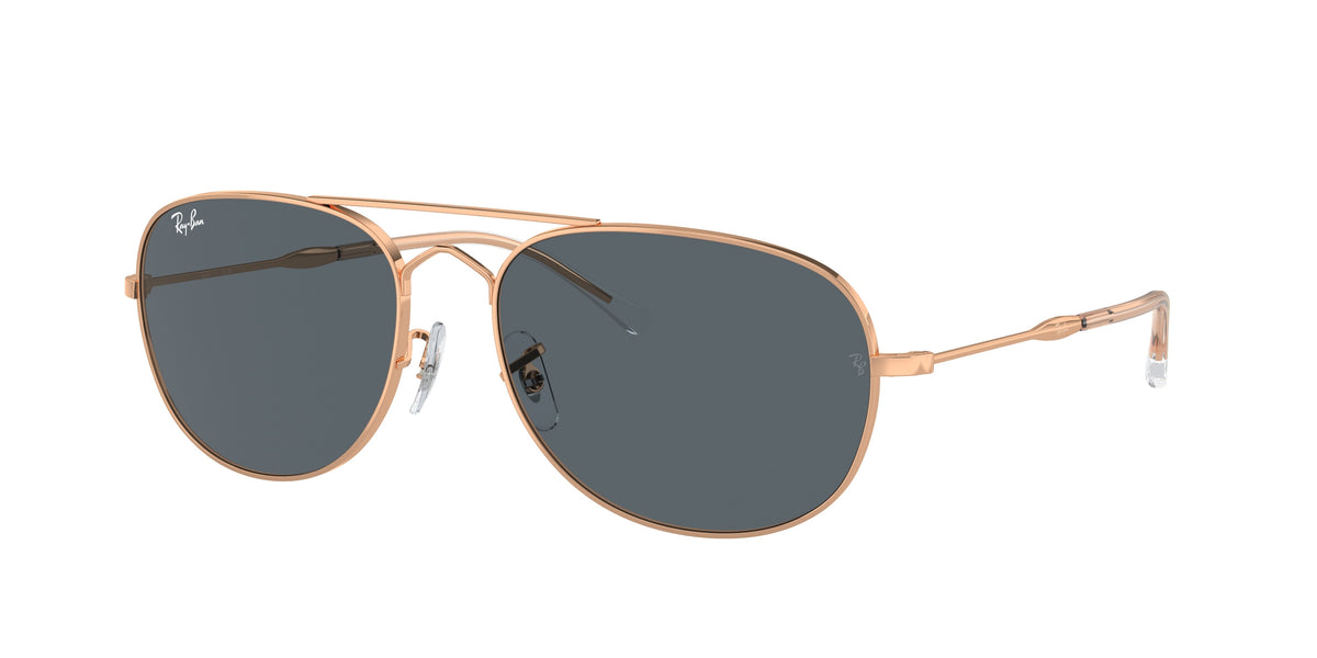 RAY-BAN 0RB3735 ROSE GOLD pilot sunglasses by RAY-BAN
