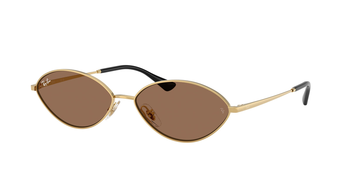 RAY-BAN 0RB3757 GOLD oval sunglasses by RAY-BAN