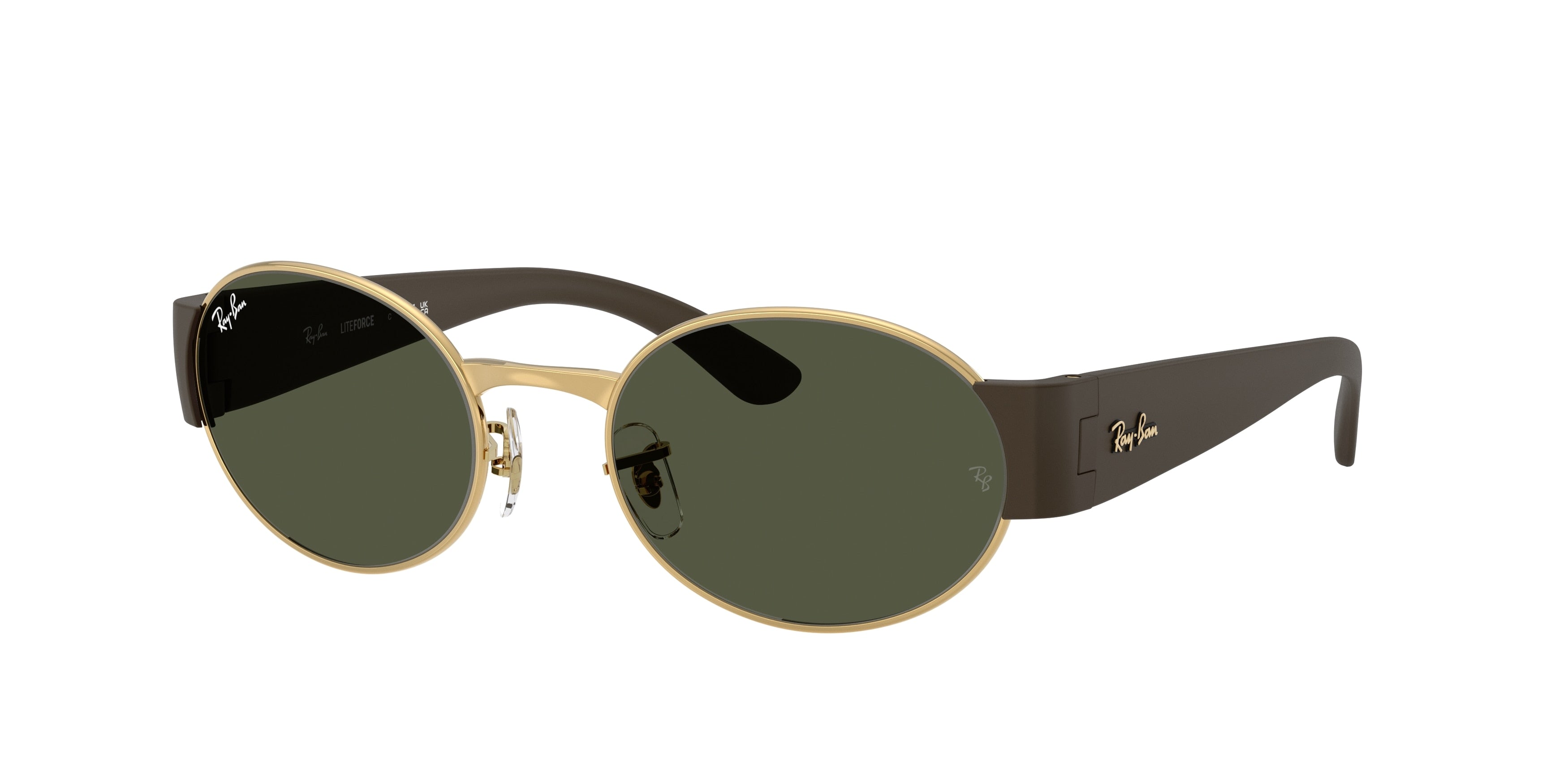 RAY-BAN 0RB3770 GOLD oval sunglasses by RAY-BAN