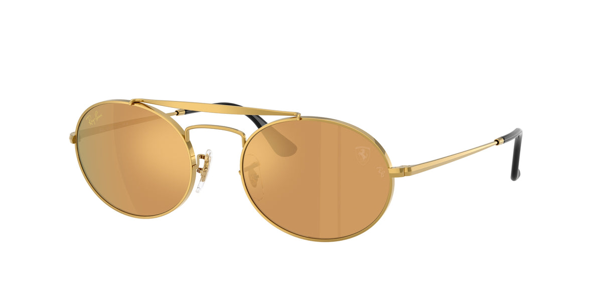RAY-BAN 0RB3775M LEGEND GOLD oval sunglasses by RAY-BAN