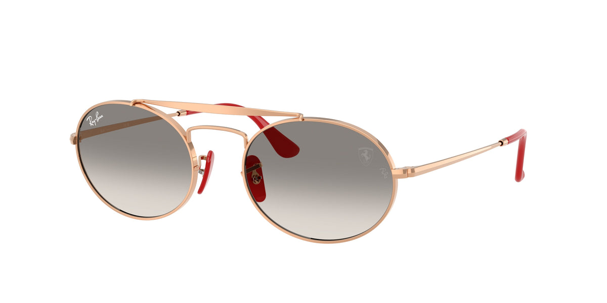 RAY-BAN 0RB3775M ROSE GOLD oval sunglasses by RAY-BAN